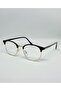 Clipta Gold Yellow Gold Black Blue Light Protected Unisex Metal Round Acetate Handle Glasses - 7
