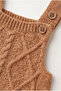 Adjustable Strap Thessaloniki Knitted Hat Knitwear Jumpsuit Salopet Baby - 4