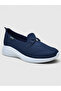B5034 Krakers Bow - Navy Blue - Gray - Women's Shoes - 2
