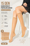 15 Den 6-Pack Women's Knee-Length Thin Trouser Socks – Comfortable Elastic, Non-Slip Structure - Color No. 57 - 3