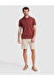 Nar Slim Fit Knitted Textured Buttoned Polo Collar T-Shirt 50310171-Vr239 - 4