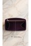 Long.... Medium Yandan Clutch Cantali Organizer Purple Color 29 X 18 X 17 Dimensions (Length X Height X Width) - 2