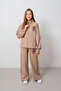 9-15 Years Old Design Limitless Line Girl's Suit-Latte - 2