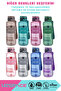 1500ml New Collection Mega Size Silicone Body Tritan Water Bottle No Bpa No Odor - 7
