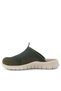 Medical Khaki Green Cream Sole Comfort Sports Slippers - 6