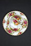 Old Country Roses England Antique Bone China Double Size Trio Coffee Cup & Saucer - 4