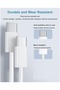 35W USB-C Fast Charger with 1M Type-C to Type-C Cable – UK 3-Pin Plug - 3