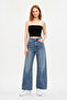 High Waist Wide Leg Jean Pants
