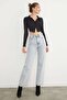 Double Zipper Polo Collar Blouse - 3