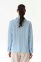 Buttoned Loose Shirt with Tie Front - 3