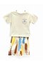Baby Boy Patterned Shorts Set - 4