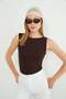 Basic Boat Neck Snap Fastener Bodysuit
