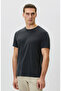 Siyah Basic Modal T-shirt - 4