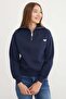 3 Thread Triangle Metal Emblem Sweatshirt - 5