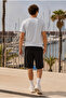 Men's Trend Crew Neck Comfortable Basic Gray T-Shirt - 6