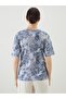 Original Patterned 100% Cotton Women's T-Shirt - 4