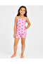 Colorful Mixed Patterned Cotton Girls' Pajama Set - 3