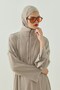Siena Zippered Tunic Mink - 4