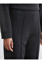 Anthracite Elastic Waist Patterned Women's Sweatpants - 3