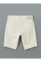 Lcw Jeans Ecru Slim Fit Men's Jean Shorts - 6