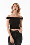 Basic Madonna Collar Modal Blouse