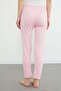 Striped Elastic Waist Pajama Bottoms - 8