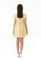 Girl's Dress with Laced Collar - 4