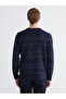 Zero Roba Collar Striped Men's Knitwear Sweater from Uzg Store for Style Enthusiasts - 5