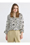 Original Crochet Collar Floral Blouse