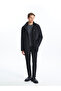 Trendlucky Standard Fit Hooded Men's Coat with a Difference - 2