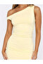 Rochie scurta, Galben - 2