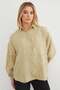 Stone-Embroidered Tassel Casual Shirt - 3