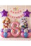 Paw Patrol Skye and Everest Concept 8Th Birthday Party Balloon Set