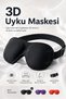 3D Sleep Mask Light-Proof Soft Sleep Eye Patch That Reduces Pressure on the Eyes