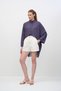 Elegant Draped Satin Shirt - 2