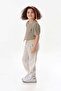 Girl's Linen Trousers with Elastic Waist - 4