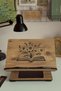 Height Adjustable Wooden Chair |   Book Reading Stand - 5