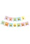 Multicolor Happy Birthday Pennant Banner