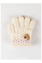100% Acrylic Children's Gloves with Accessories (Age 3-6) - 2
