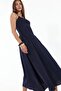 Halter Neck Beaded Detailed Midi Dress - 2