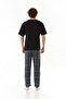 Plaid Patterned Pajama Set - 5