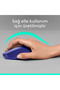 M330 Sessiz Kablosuz Optik Mouse, Mavi 910-004910 - 6