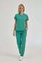 Operating Room Green Dr. Greys Doctor Nurse Medical Scrubs Suit Terry Cotton Fabric - 2