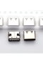 10pcs 6 Pin SMT Socket Connector Micro USB Type C 3.1 Female Placement SMD DIP For PCB Design DIY... - 3