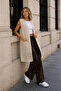 Women's Beige Pocketed Knit Vest - 3