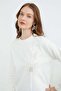 Fullamodest Butterfly Embroidered Stoned Crew Neck Tunic - 3