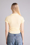 Slim Fit Ribbed Camisole Polo T-Shirt G9561Ax26Sp - 5