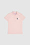 Women's Open Polo Collar Basic T-Shirt 50321798-Vr078 - 7