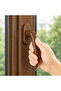 Pvc Window Handle Pimapen Plastic Pen Handle Brown - 4 Pieces - 2
