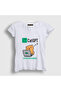 Women's White Cat Gpt Funny Artificial Intelligence Cat Feline T-Shirt 581148Tt